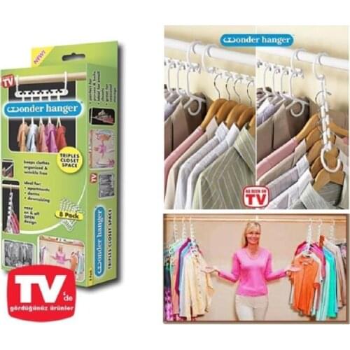 Wonder Hander Hanger Wizard Multi Hanger 8 in 1