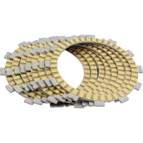 Motorcycle Engine Parts Clutch Friction Plates Kit For Suzuki TS200 GSX250 GS25X GSX250 E,ES GJ53B RM125 RF13A LT-F250 RM125