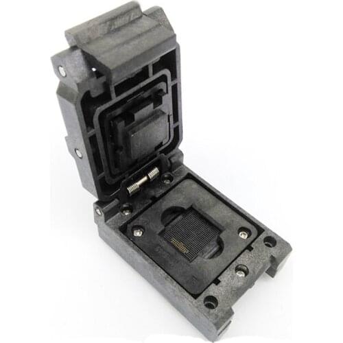 EMCP221 BGA221 IC Test burn in Socket size 11.5x13mm nand flash programmer Clamshell Burn in Socket Through hole socket