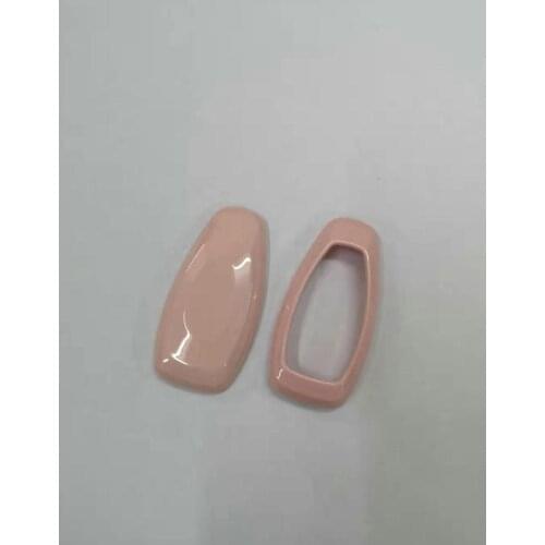 Gloss Pink Color Keyless Remote Protection Case For Ford Focus Kuga C-Max Mondeo Fiesta