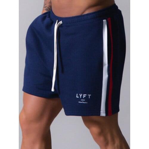 Cotton Casual Shorts Men Gym Fitness Bodybuilding Bermuda Summer Fashion Loose Short Pants Bottoms Male Running Sport Clothing