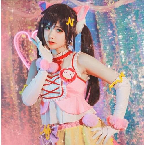 Love Live School Idol Project Nozomi Tojo Cosplay Costume Vest Tops Dress Full Set Cute Uniform Outfit For Christmas Anime Shows
