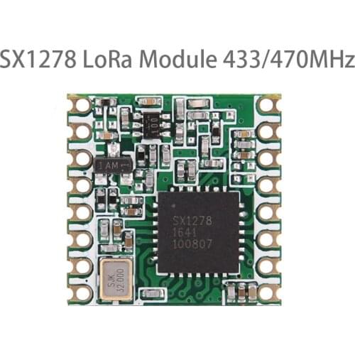 SX1278 SX1276 Wireless LoRa Spread Spectrum Module 433MHz 470Mhz Low Power SPI Interface Long Distance 7