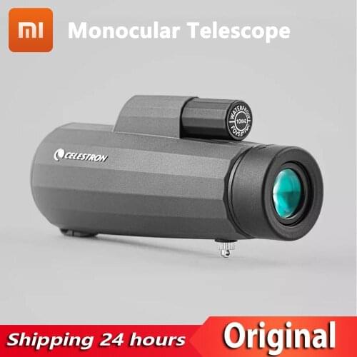 YOUPIN CELESTRON Monocular Telescope Portable High-end Optical Lens Group Wide Angle HD IP7 Waterproof Multilayer Green Film