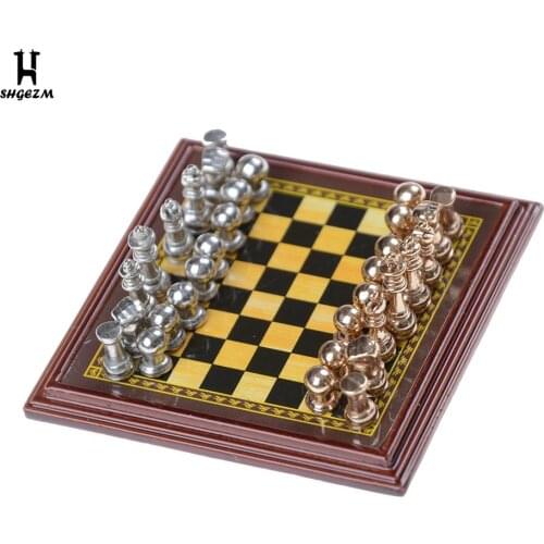 3 In 1 Wooden International Chess Set Travel Board Games Chess Backgammon Drafts Entertainment