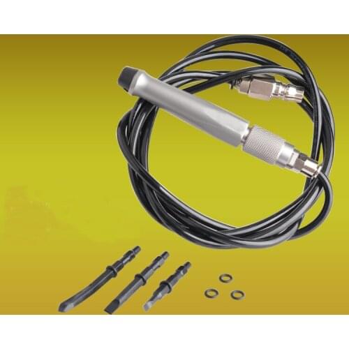 Mini Pneumatic Air spatula shovel chisel set, Air gypsum scraper engraving Rust removing deburring set