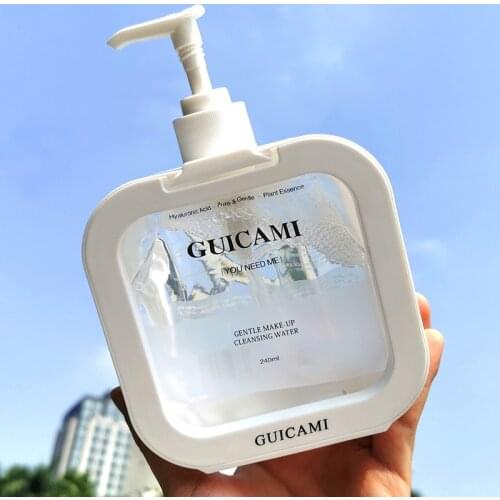 Gentle Makeup Remover Deep Cleansing Eye Lips and Face 3-in-1 Makeup Remover Gentle Skin Nourishing Without Irritation Not Tight