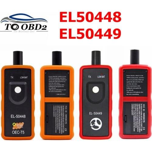 Newest EL-50448 EL-50449 Car Tire Pressure Monitor Sensor EL50448 TPMS Activation Tool For GM/For Opel OEC-T5 EL50449 For Ford