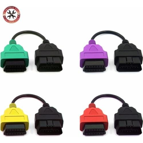 2019 Newest For FiatECUScan Adapter OBD OBD2 Connector MultiECUScan ABS Airbag obd2 scanner Diagnostic cable for Fiat ECU Scan