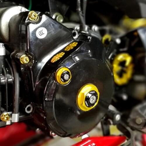 CNC Engine Cover Hole Decorative Screw Cover For Honda MSX125 T6061 Aluminum Alloy Motorcycle Accessories