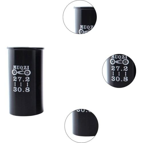 Bicycle Bike Seat Tube Reducing Sleeve Seat Post Reducer Aluminum Alloy Seat Tube Sleeve Adapter 25.4-27.2 Bicycle Accessories