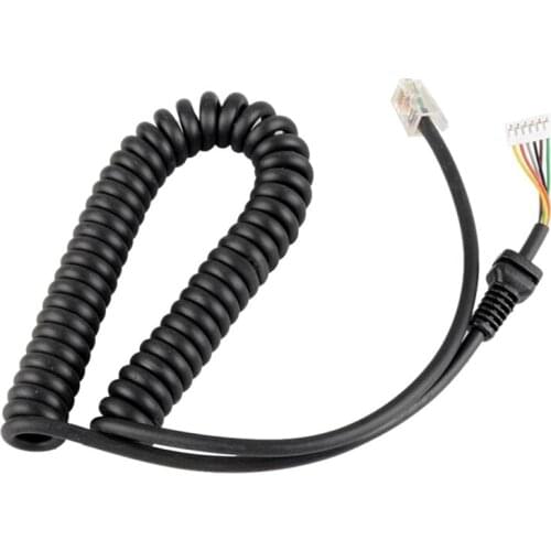 Professional Replacement Microphones Cable Mic Cord Wire For Yaesu MH-48A6J FT-7800 FT-8800 FT-8900 FT-7100M FT-2800M FT-8900R