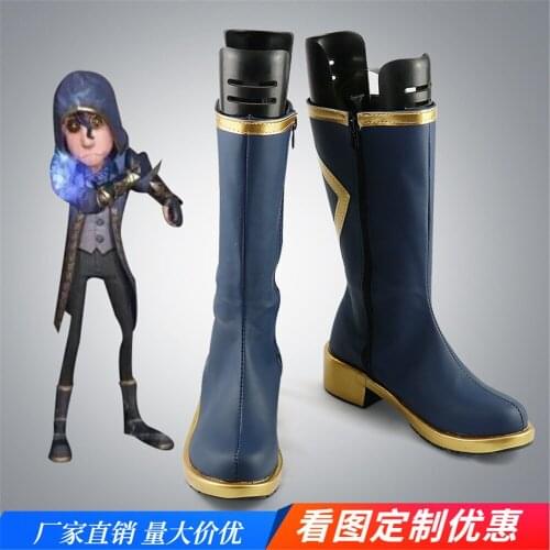 Game Identity V Mercenary Si Ming Cosplay Shoes Boots Professional Handmade ! Perfect Custom for You