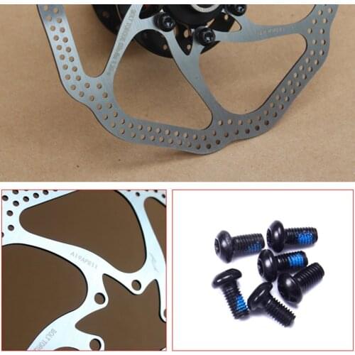 160mm 6 Inches Stainless Steel Bike Rotor Brake Disc MTB Cycling Brake Pad for Mountain Road Cruiser Bikes Bicycle Parts