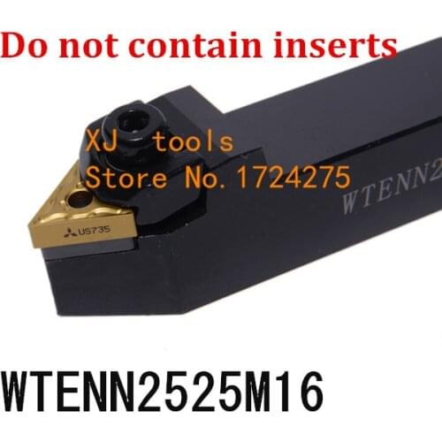 WTENN2525M16 CNC turning tool holder, External turning tools,CNC Lathe cutting tools for TNMG160404/08/12 Inserts Holder tools