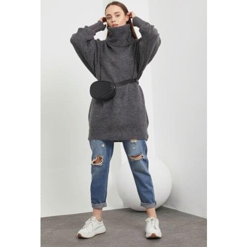 Winter Oversize Turtleneck Sweaters Onesize Casual Wear Keeps Warm Wool And Cotton Blend Sweaters