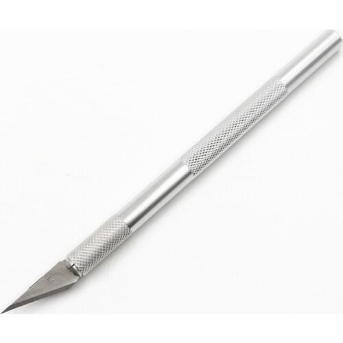 1 Knife Handle with 1 Blade Sculpture Engraving Knife DIY Cutting Tool PCB Repair Wood Carving Tools