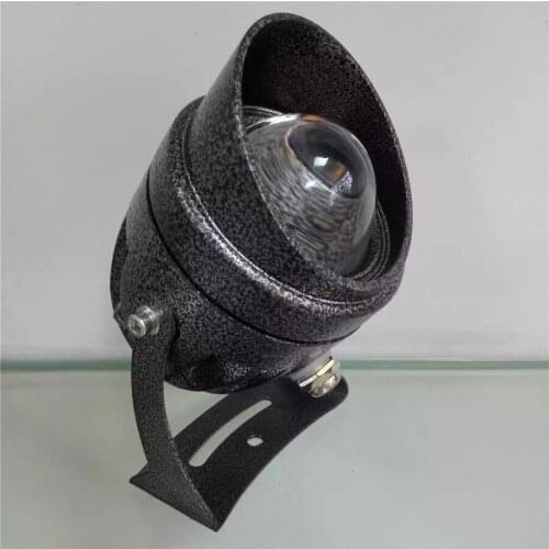 10cps/lot lampe led 10W high quality 12v led lights camping spot led exterieur cree led DIA 90mm