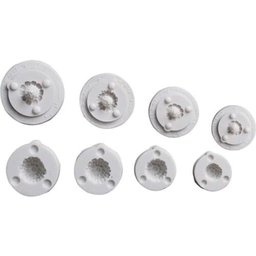 8 Pcs/Set Raspberry Fruit Silicone Mold Fondant Chocolate Candy Mould Cake Decorating Tools Baking Accessories P15D