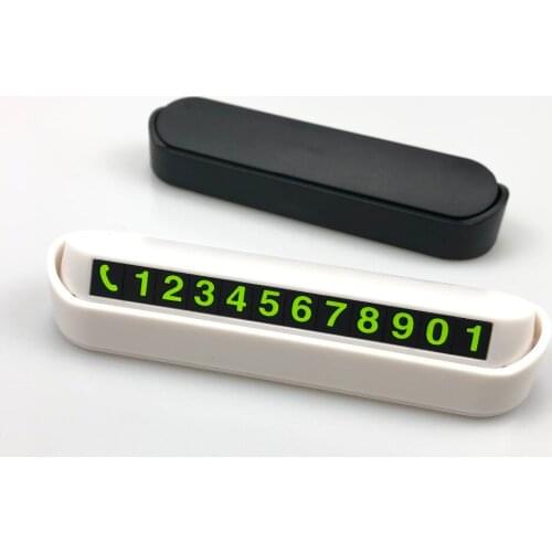 Car Temporary Parking phone Card For Acura RLX CL EL CSX ILX MDX NSX RDX RL SLX TLX TSX Vigor ZDX SUV-X