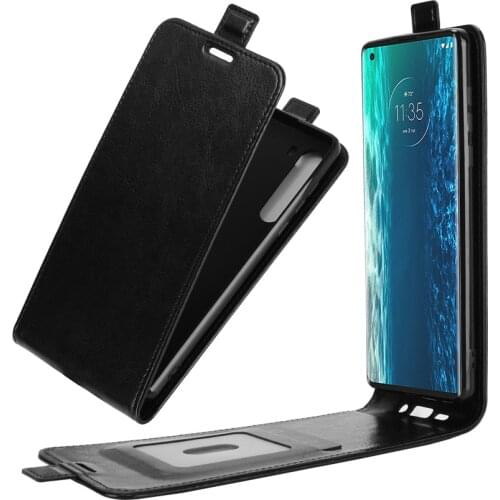 For Moto Edge Case Flip Leather Cases For Moto Edge High Quality Vertical Wallet Leather Case For Motorola Moto Edge