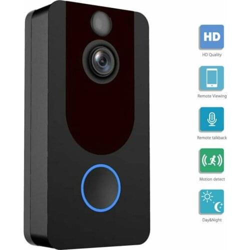Details about Wireless Ring Video Doorbell WiFi Security Phone Bell Intercom 1080P Intercom