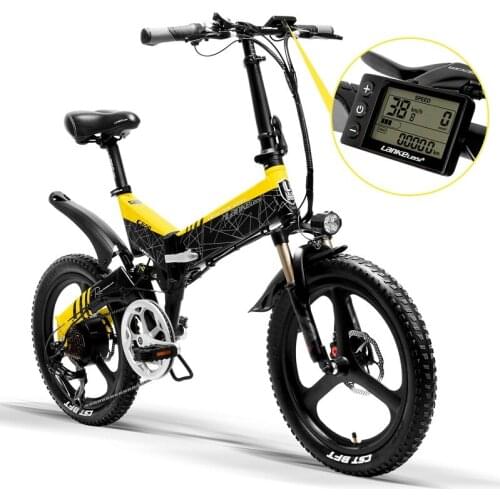 LANKELEISI 400W Electric Urban Bikes 48V 13Ah LG Battery Ebikes Outdoor Cycling Electric Bike for Men Women and Teenagers