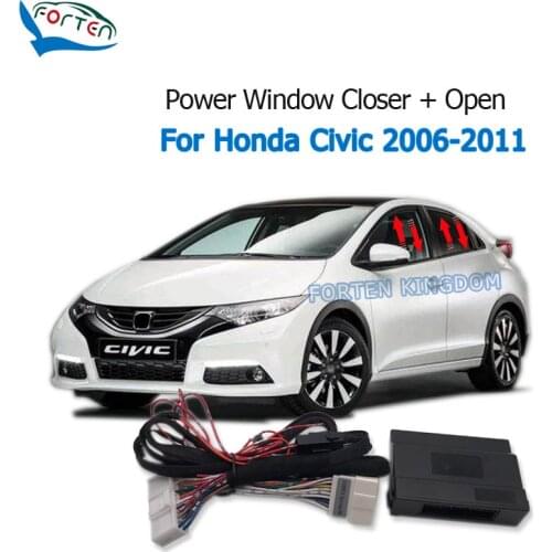 Forten Kingdom Car Auto Window Lift Close Closer Open Kit Module For Honda Civic 2006-2011