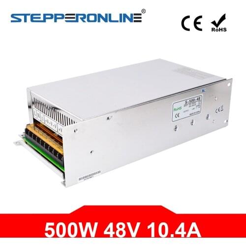 DC48V 500W 10.4A Switching Power Supply 115V/230V to Stepper Motor DIY CNC Router