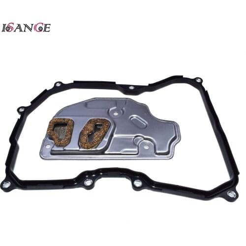 ISANCE Automatic Transmission Filter 09G325429A + Gasket 09G321370 Kit For Audi A4 A5 TT VW Bettle Jetta Passat B6 Rabit Golf CC