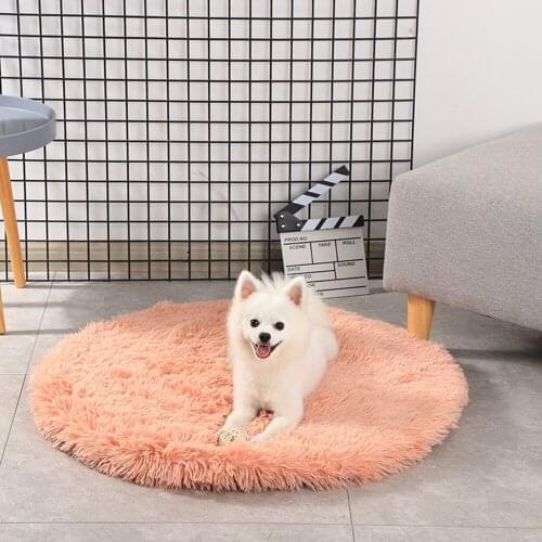 Dog Bed Pet Cushion Blanket Cat Sleeping Mats Puppy Fleece Beds Large Dog Sofa Cover Mat Pad Washable Rug For Small Large Dogs