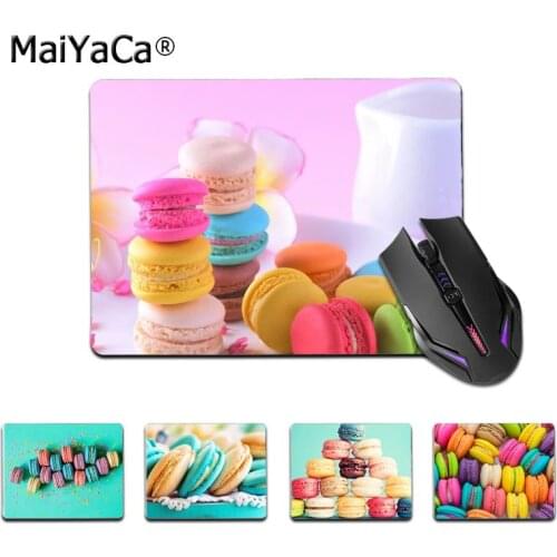 Maiyaca Top Quality Dessert ice cream Macaron Food Customized laptop Gaming mouse pad Top Selling Wholesale Gaming Pad mouse
