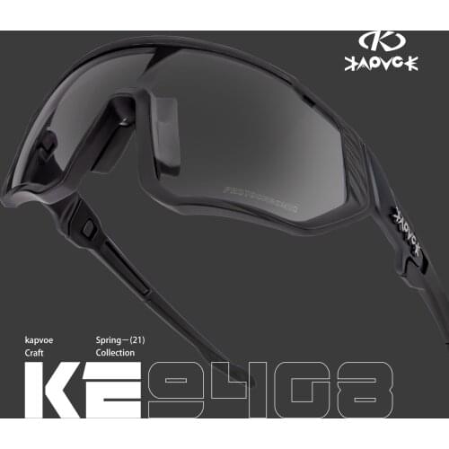 MTB cycling glasses Cycling sunglasses sport TR90 road bike glasses men/women bicycle goggles cycling eyewear Photochromic 1Lens