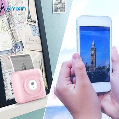 203dpi Portable PeriPage A6 Thermal Printer Paper Photo Pocket Thermal Printer 58 mm Printing Wireless Bluetooth Android IOS