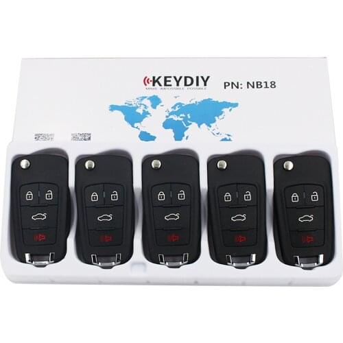 5pcs KEYDIY KD900 NB Series Remote Control KD NB18 Key for KD900+ Key Programmer URG200 Machine