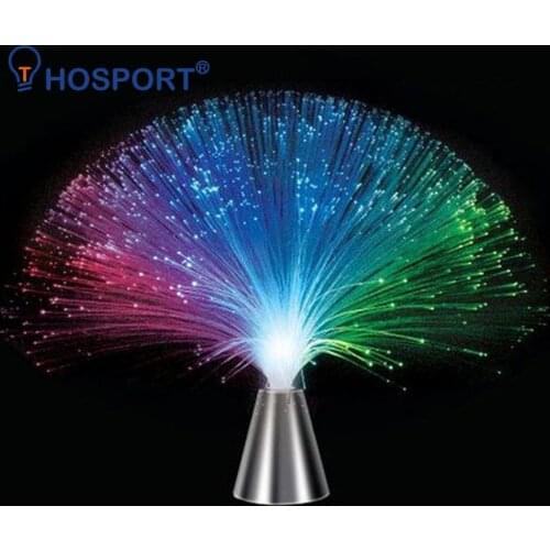 Light LED Romantic RGB Color Change LED Fiber Night Light Holiday Wedding Battery Powered Christmas Party Decorative Light