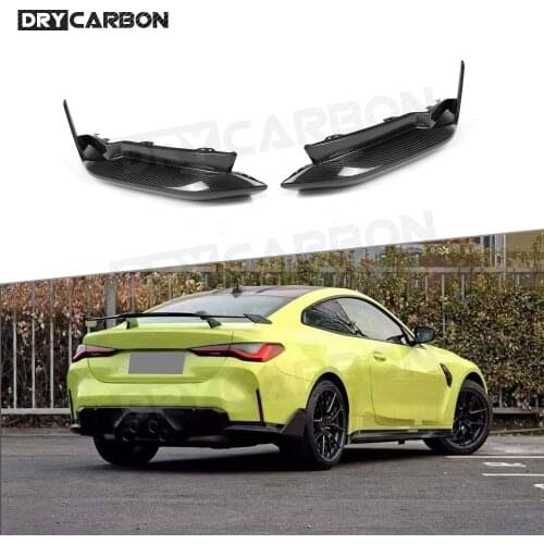 Carbon Fiber MP Style Rear Diffuser Spoiler Splitters Rear Bumper Diffuser Splitters for BMW 3 4 Series G80 G82 G83 M3 M4 2021
