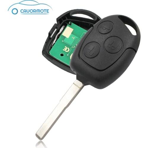 Smart Chip Remote Key For Ford Focus 2005 2006 2007 2008 2009 2010 Central Locking Car Key Fob For Ford Fiesta 2011 2012