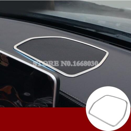 Inner Center Console Speaker Cover Trim For Mercedes-Benz C Class W205 S205 2014-2020 Car accesories interior Car decoration