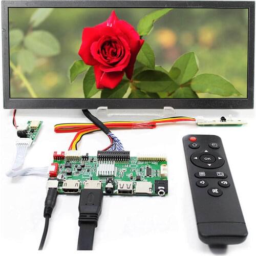 HD-MI USB SD AV LCD Controller Board 10.3" HSD103KPW2-A10 1920X720 LCD Screen for car display