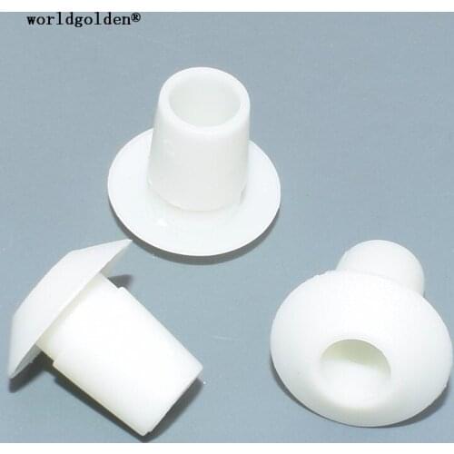 Worldgolden 100pcs auto fasteners Trim Panel Base Rubber Shield for Land Rover MWX3136