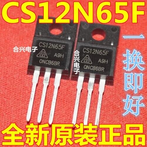 100% New&original CS12N65F CS12N65FA9H 12N65 TO-220F