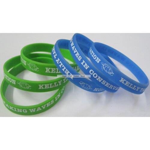 500pcs Different Colors Available Promotion Gift Bracelet Logo Custom Print Cheap Silicone Wristbands Hot Gifts