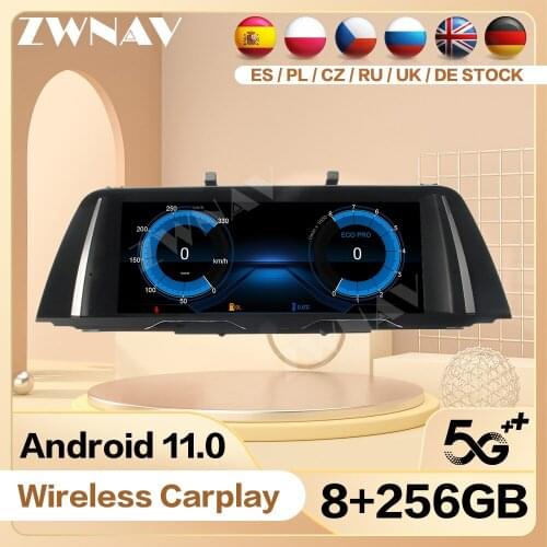 8+256G Android Multimedia Screen For BMW 5 Series F10 F11 2011 2012 2013 2014 2015 2016 Audio Radio Receiver GPS Video Head Unit