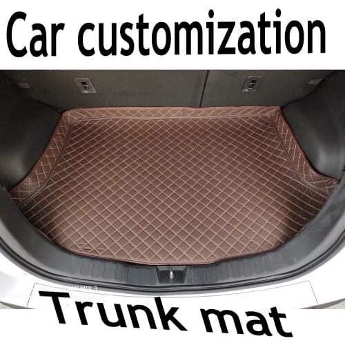 Custom made car Trunk mats specially for Chevrolet Trax 5D car styling accessories all weather rugs liners carpet