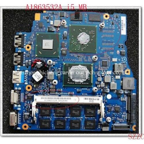 For SONY VPCSB motherboard MBX-237 HM65 DDR3 A1863532A i5 CPU or A1820747A i7-2640m 4G RAM Discrete graphics