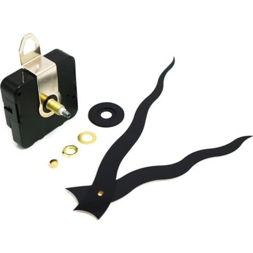 Sweep Wave Hands Silent Quartz Clock Movements with Different Size Clock Hands Wall Clock DIY Movement Kit Mechanism Replacement