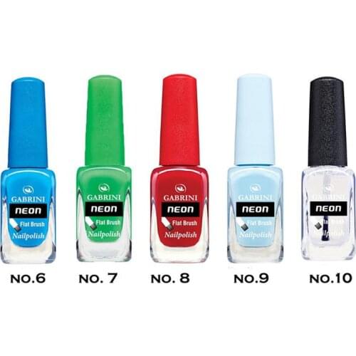 GABRINI Neon Oje Seti 5'li Seti 2- Canlı Renkler