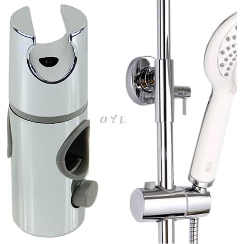 Chrome Plated Head Holder Hand Held Shower Bracket Holder For Bathroom Slide Bar
