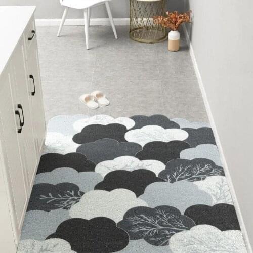 Entry mats can be cut silk ring mats small fresh door home non-slip mats dirt-resistant front door mats living room carpets